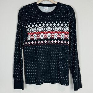 Hanna Andersson Organic Cotton Heritage Fairisle Top S